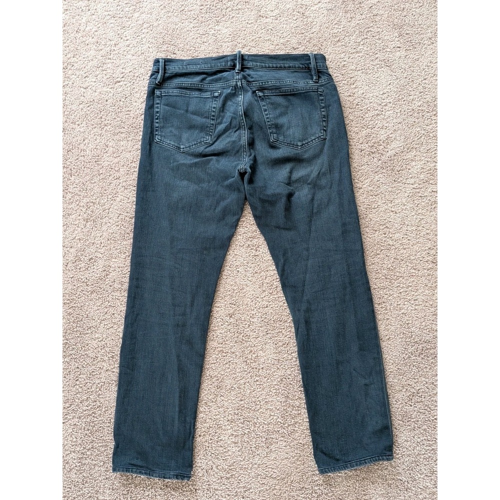 Frame L'Homme Slim Fit Jeans Mens 32 (Fits 34x29) Blue Medium Wash Denim - Picture 3 of 13